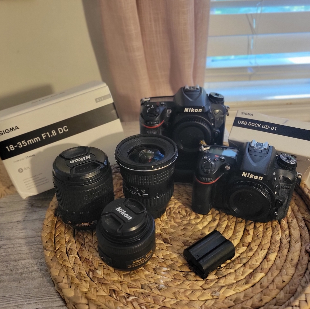 2 Nikon D7100 & Lenses